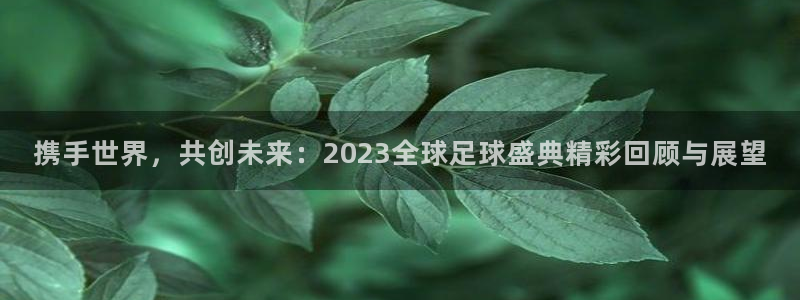 携手世界，共创未来：2023全球足球