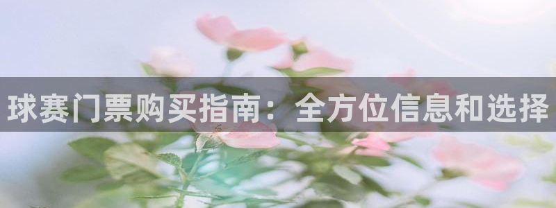  苹果自带体育软件怎么用：球赛门票购买指南：全方位信息和选择